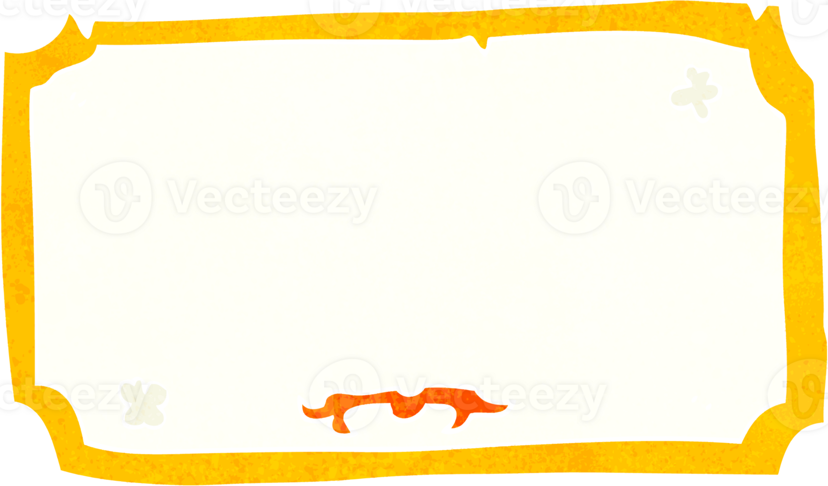 cartoon old frame png