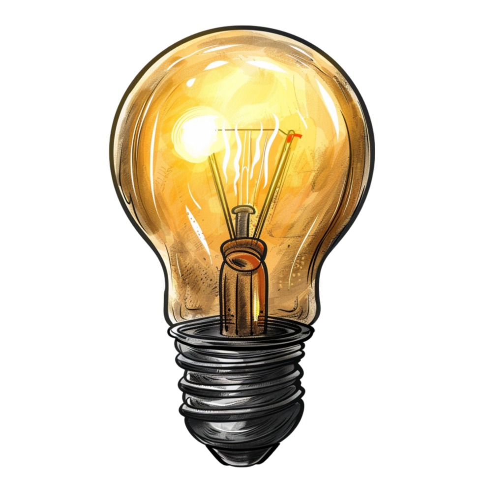 Lightening bulb image png