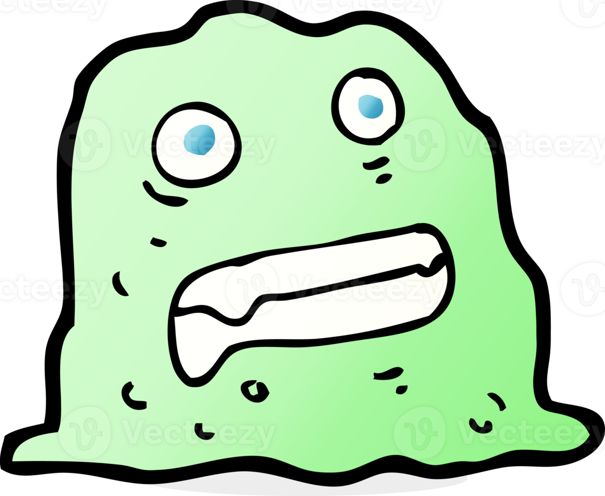 cartoon slime creature png