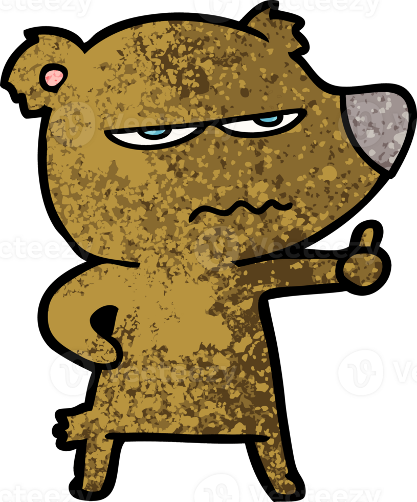 bear cartoon chraracter png
