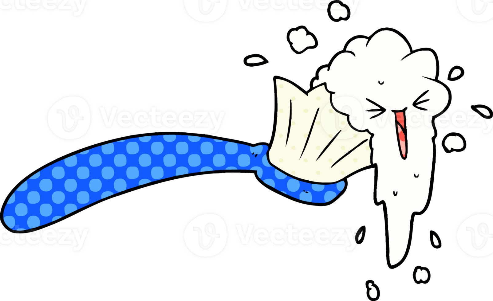 cartoon toothbrush and toothpaste png