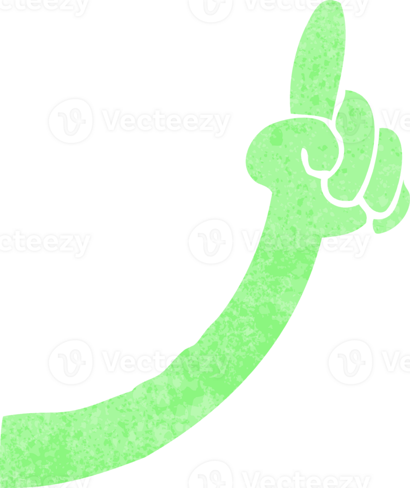 cartoon monster arm png