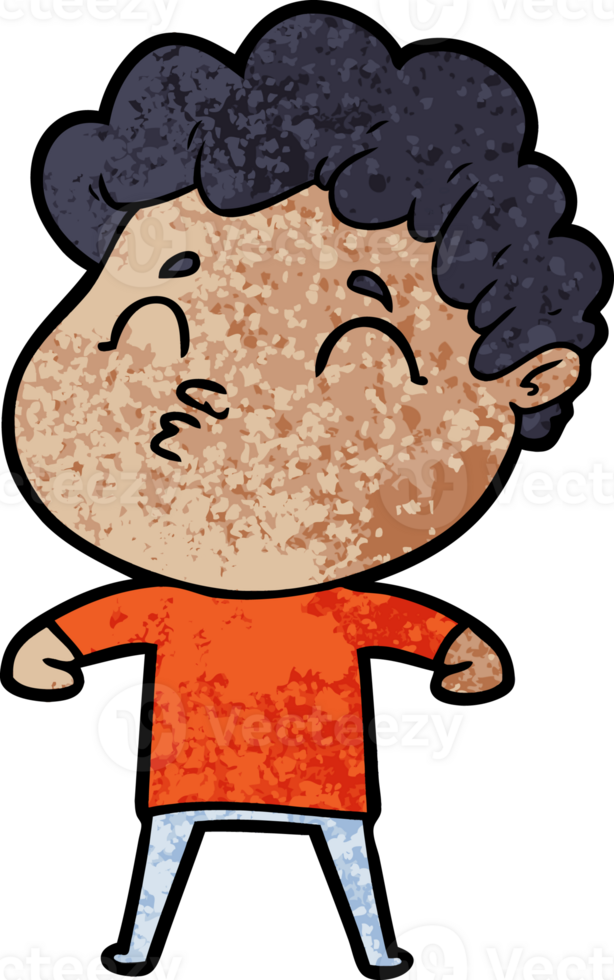 cartoon man pouting png