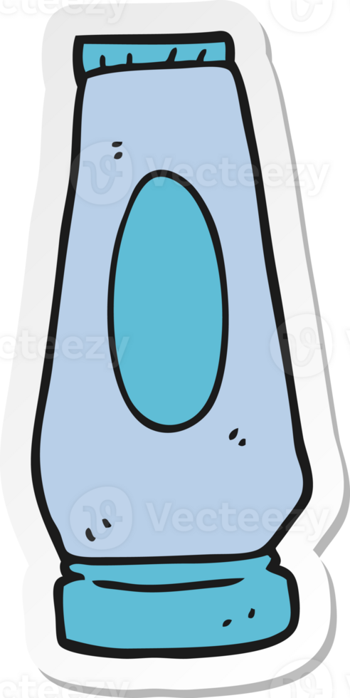 sticker of a cartoon lotion png