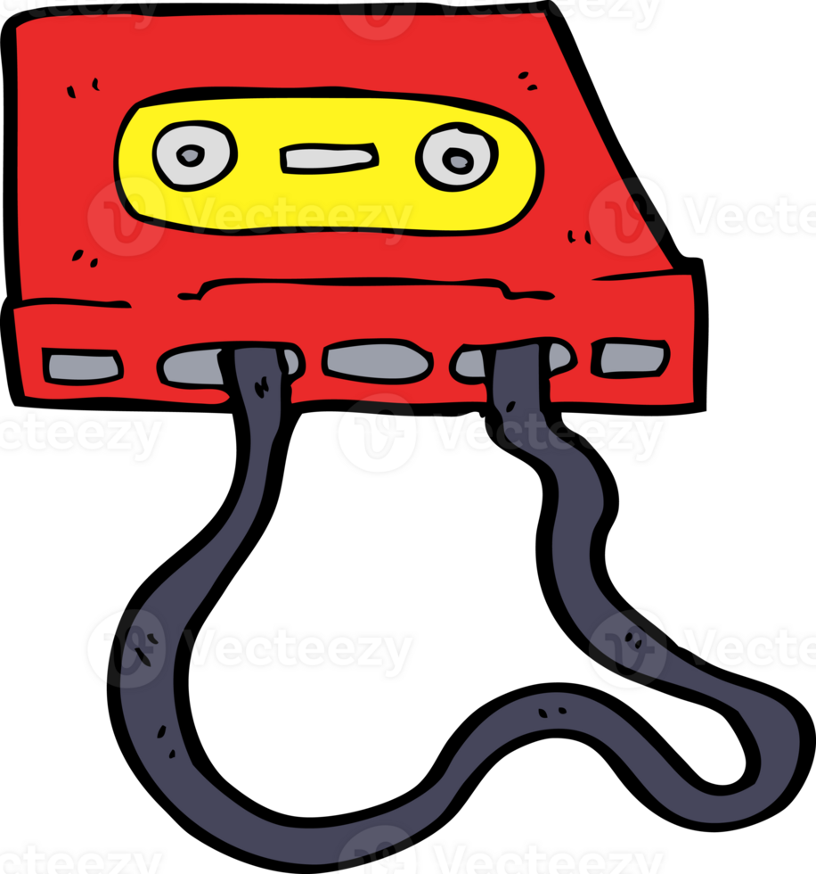 cartoon cassette tape png