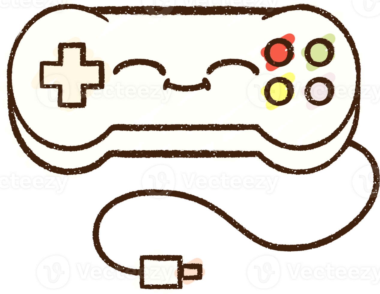 Game Controller Chalk Drawing png