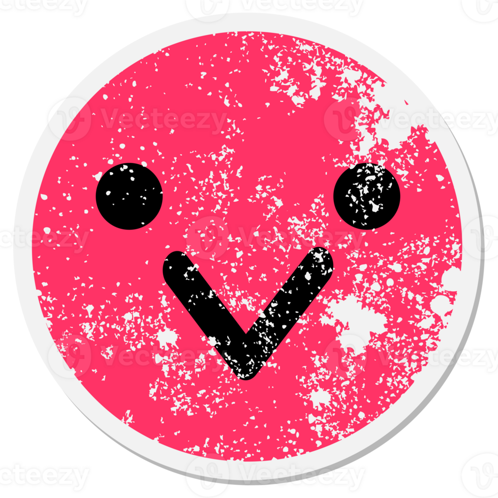 simple bird face circle png