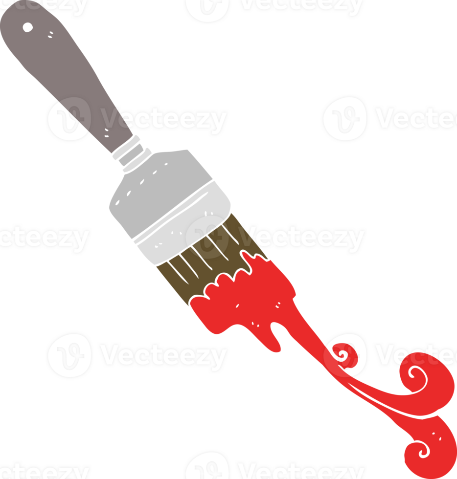 plat Couleur illustration de peindre brosse égouttage png