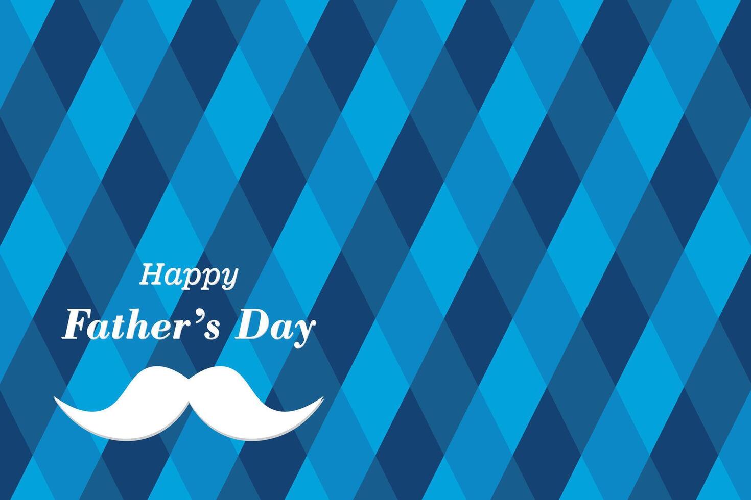 Happy Father's Day background illustration vector