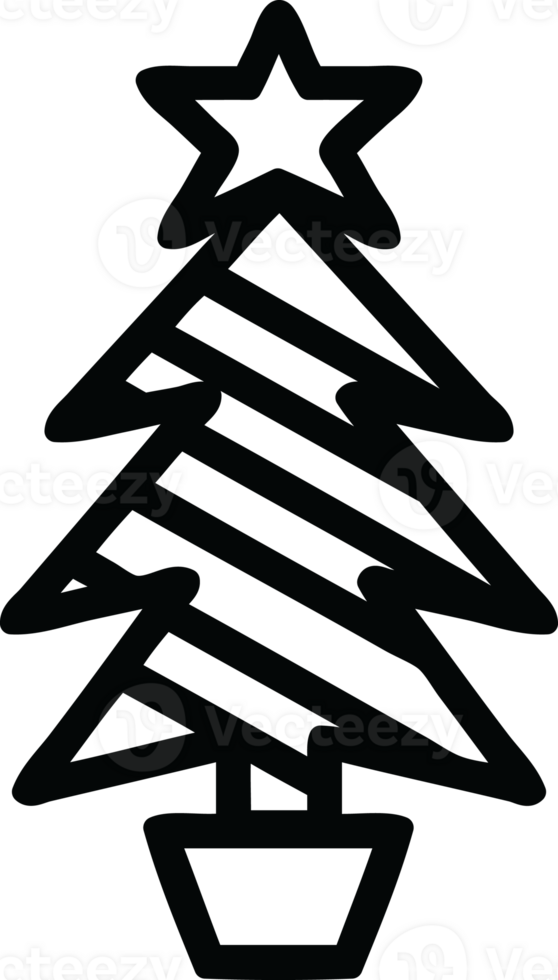 Navidad árbol icono símbolo png