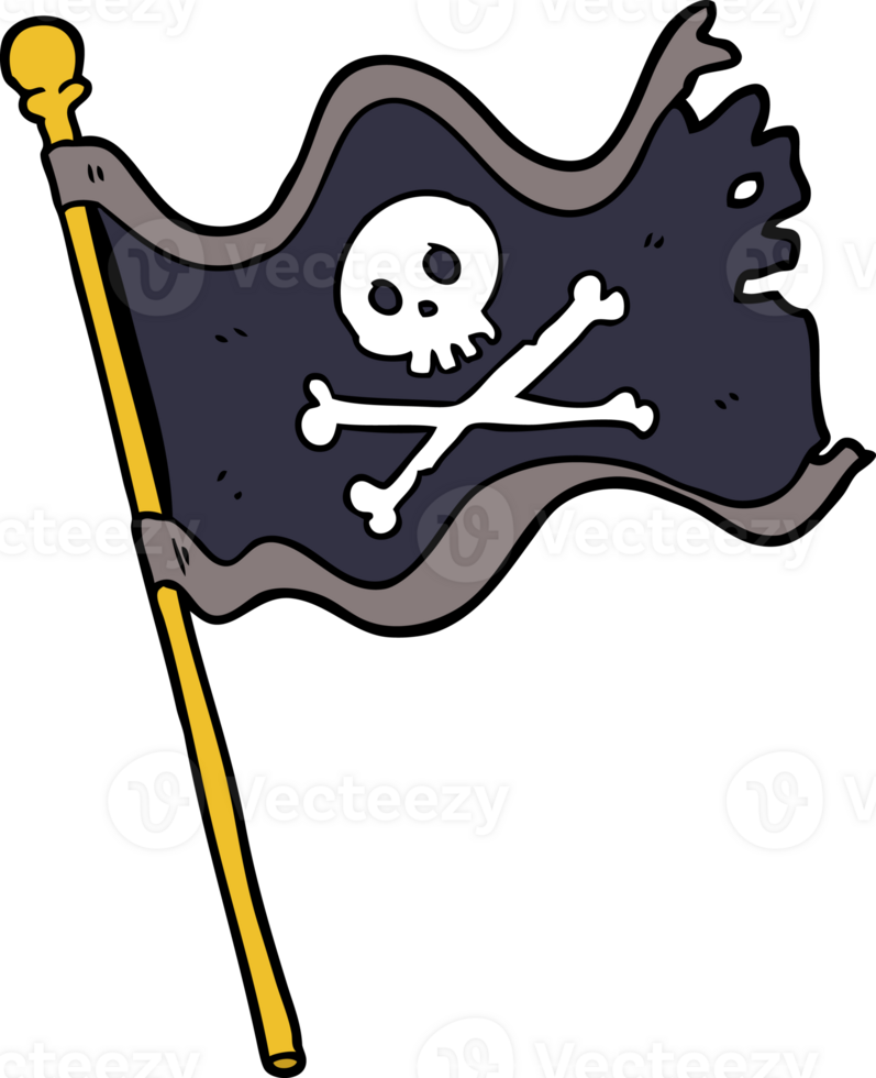 cartoon pirate flag png