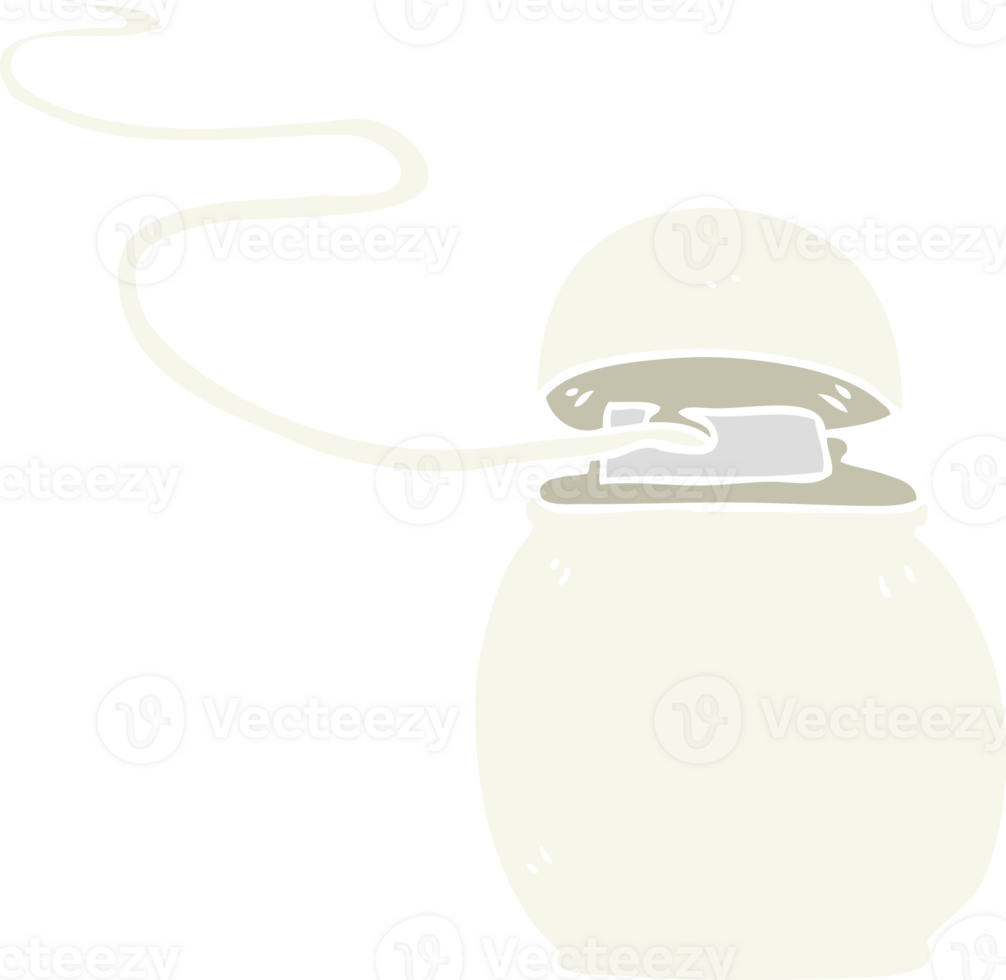 flat color illustration of dental floss png