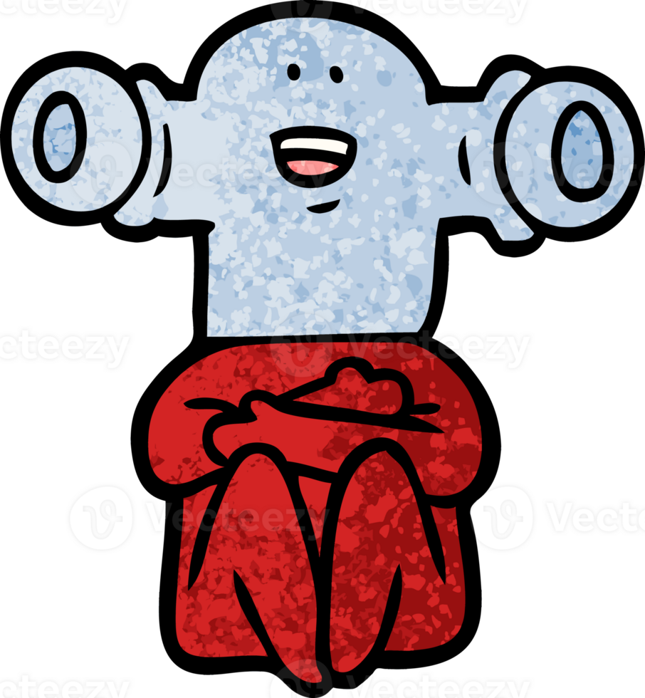 friendly cartoon alien png