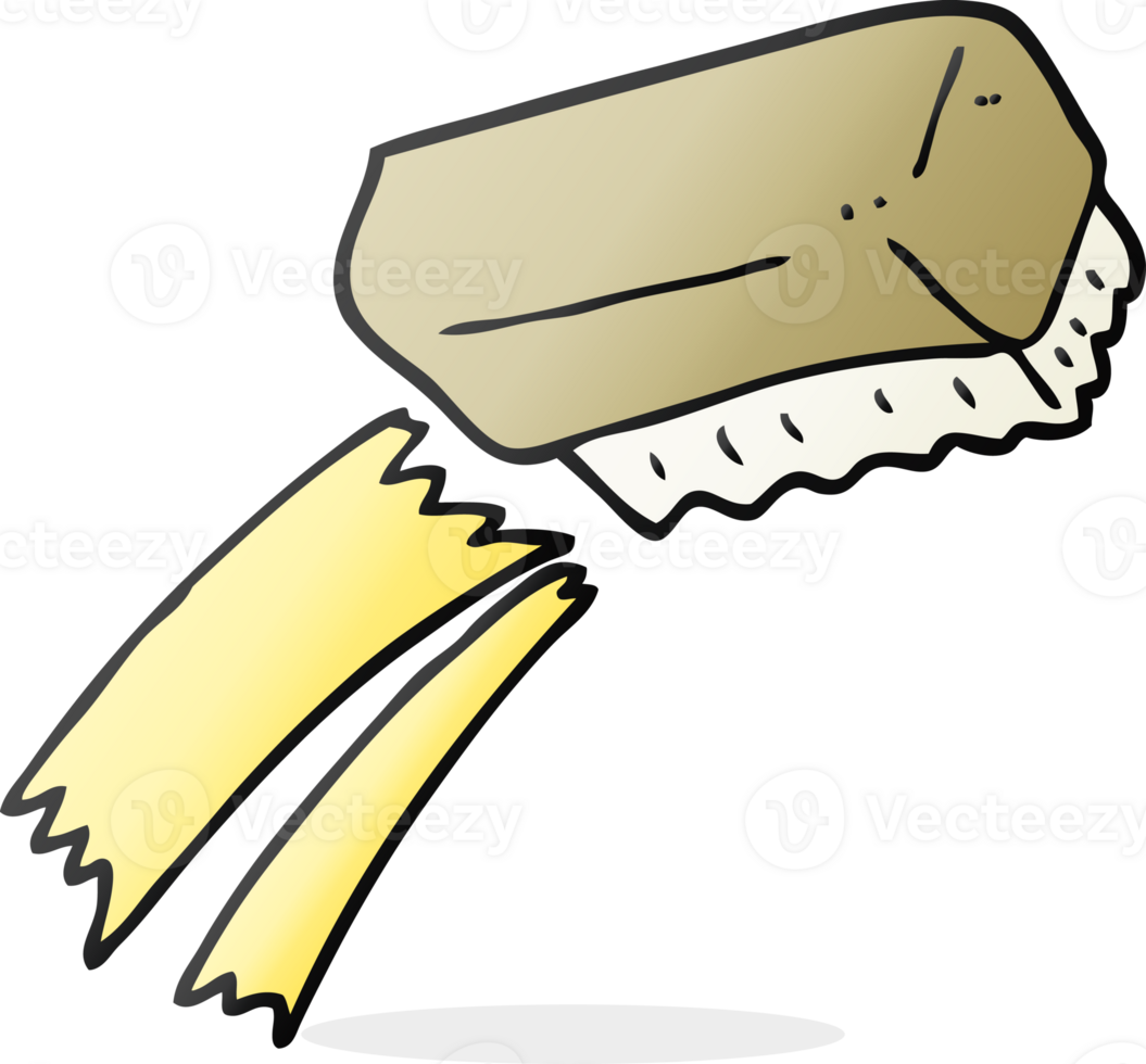 hand drawn cartoon scrubbing brush png