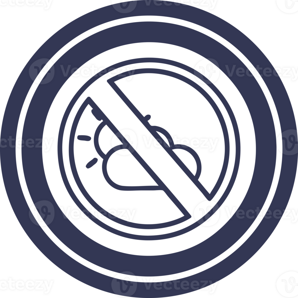 no weather circular icon symbol png