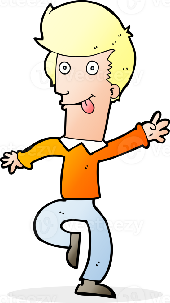 cartoon man dancing png