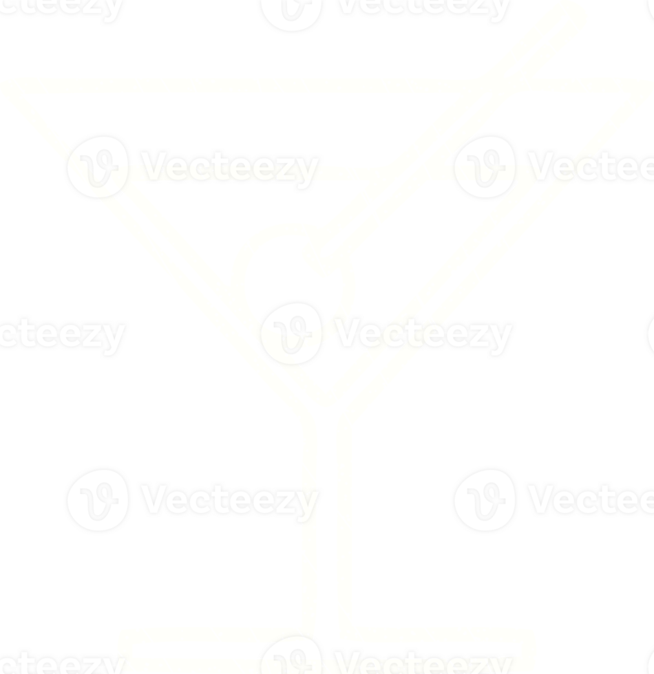 Cocktail Chalk Drawing png