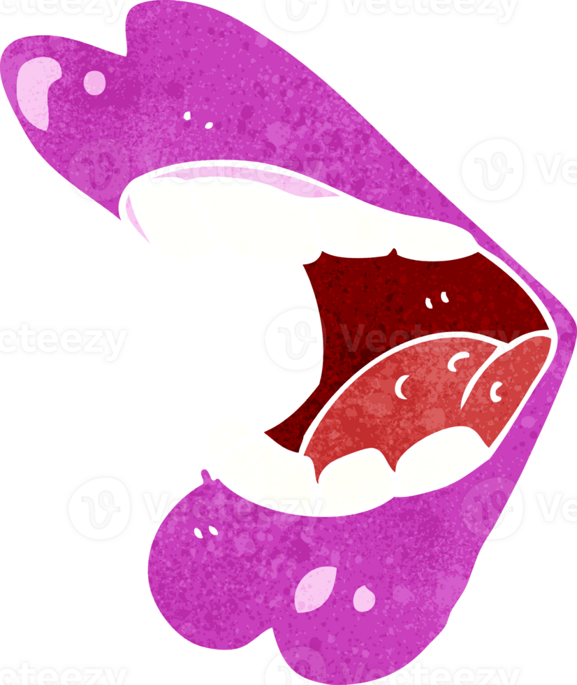 cartoon halloween mouth png