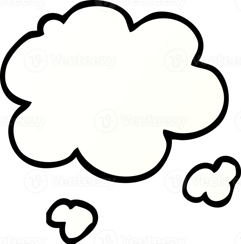 cartoon doodle cloud png