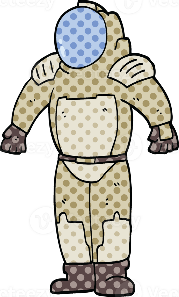 comic book style cartoon space man png