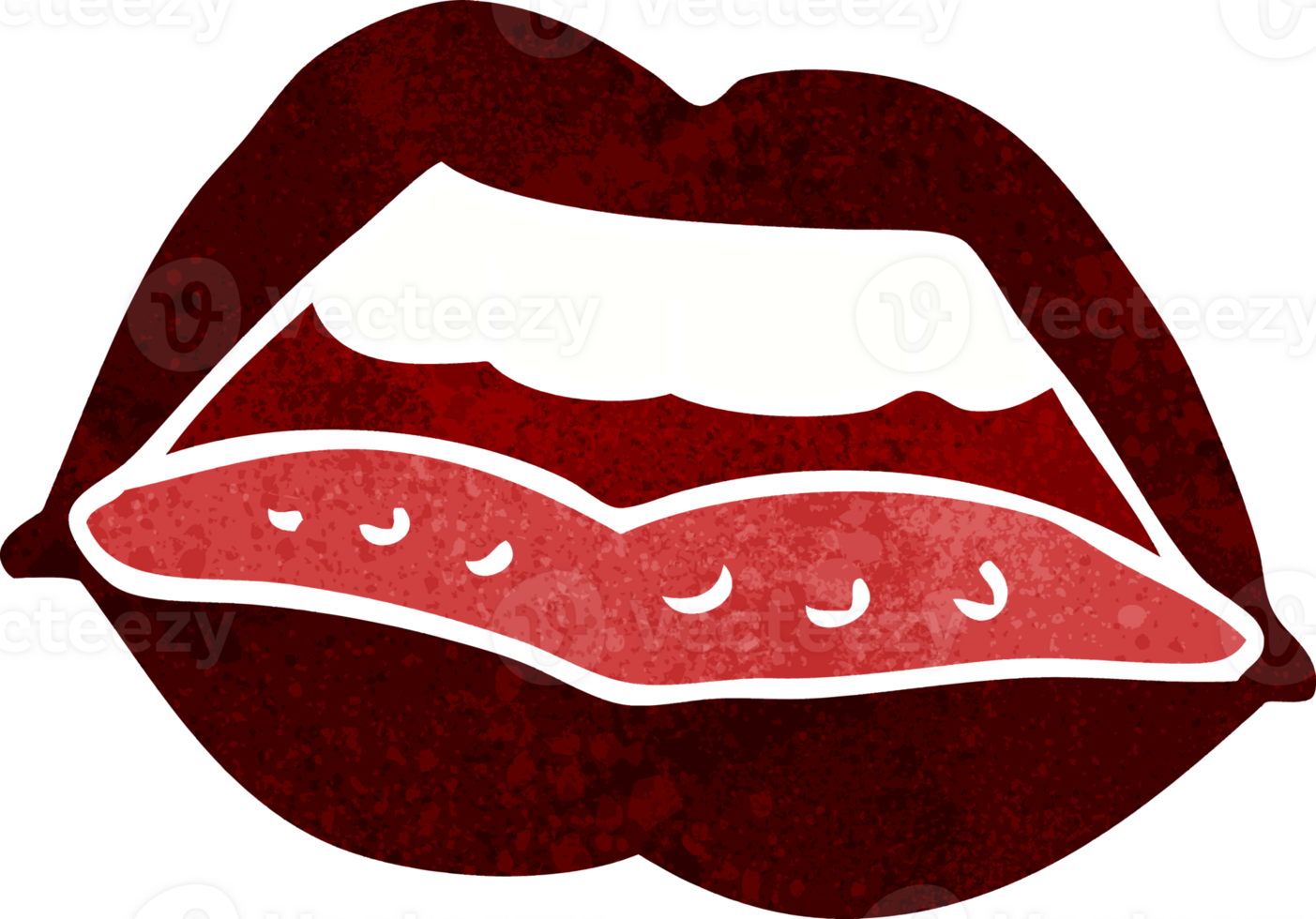 cartoon sexy lips symbol png