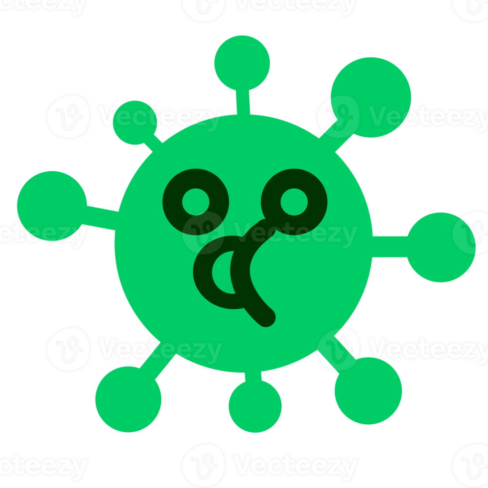 talking blank eye virus png