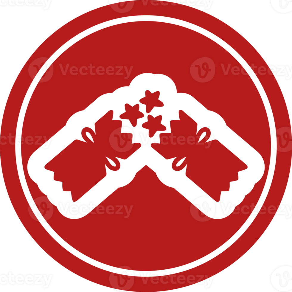 exploding christmas cracker icon symbol png