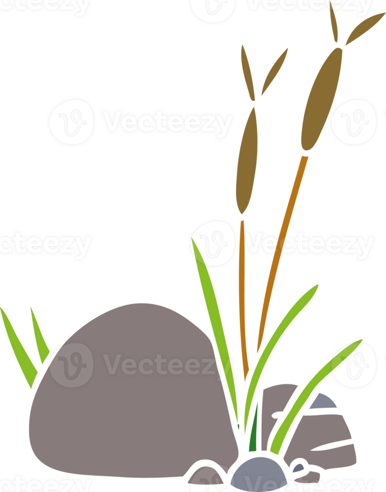 hand drawn cartoon doodle of stone and pebbles png