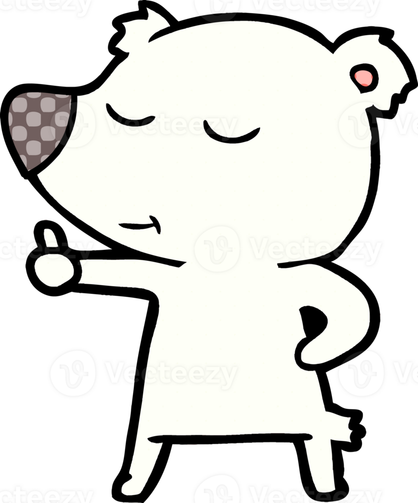 polar bear cartoon png