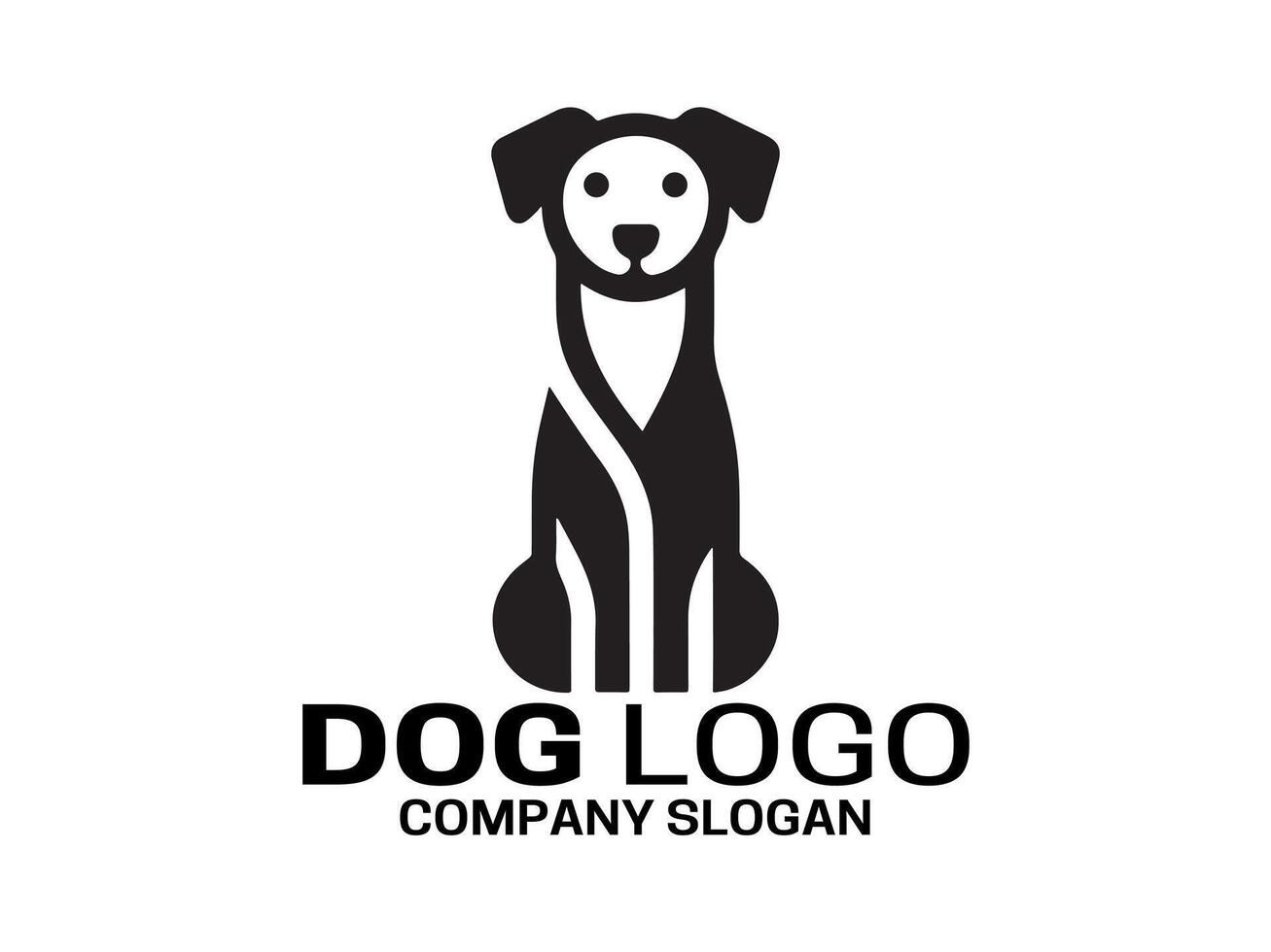 Dog Logo Design illustration vector