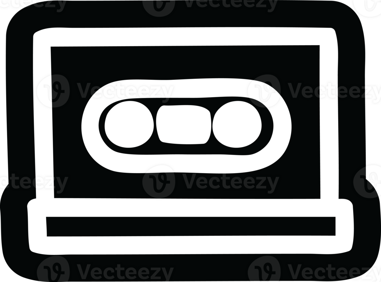 cassette tape icon symbol png