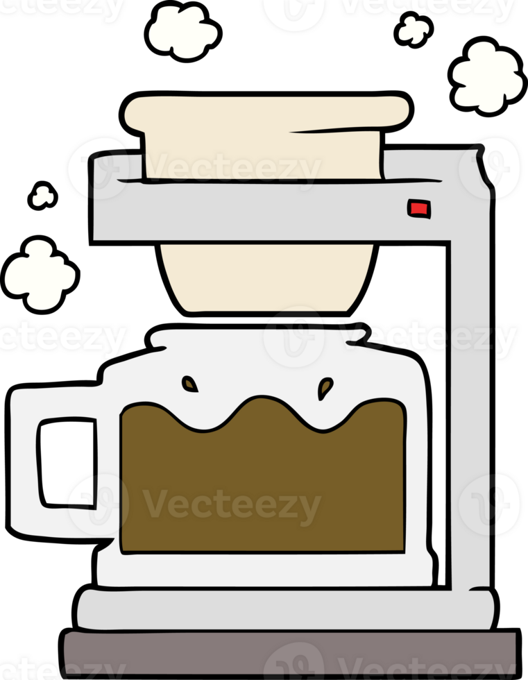 cartoon coffee pot png