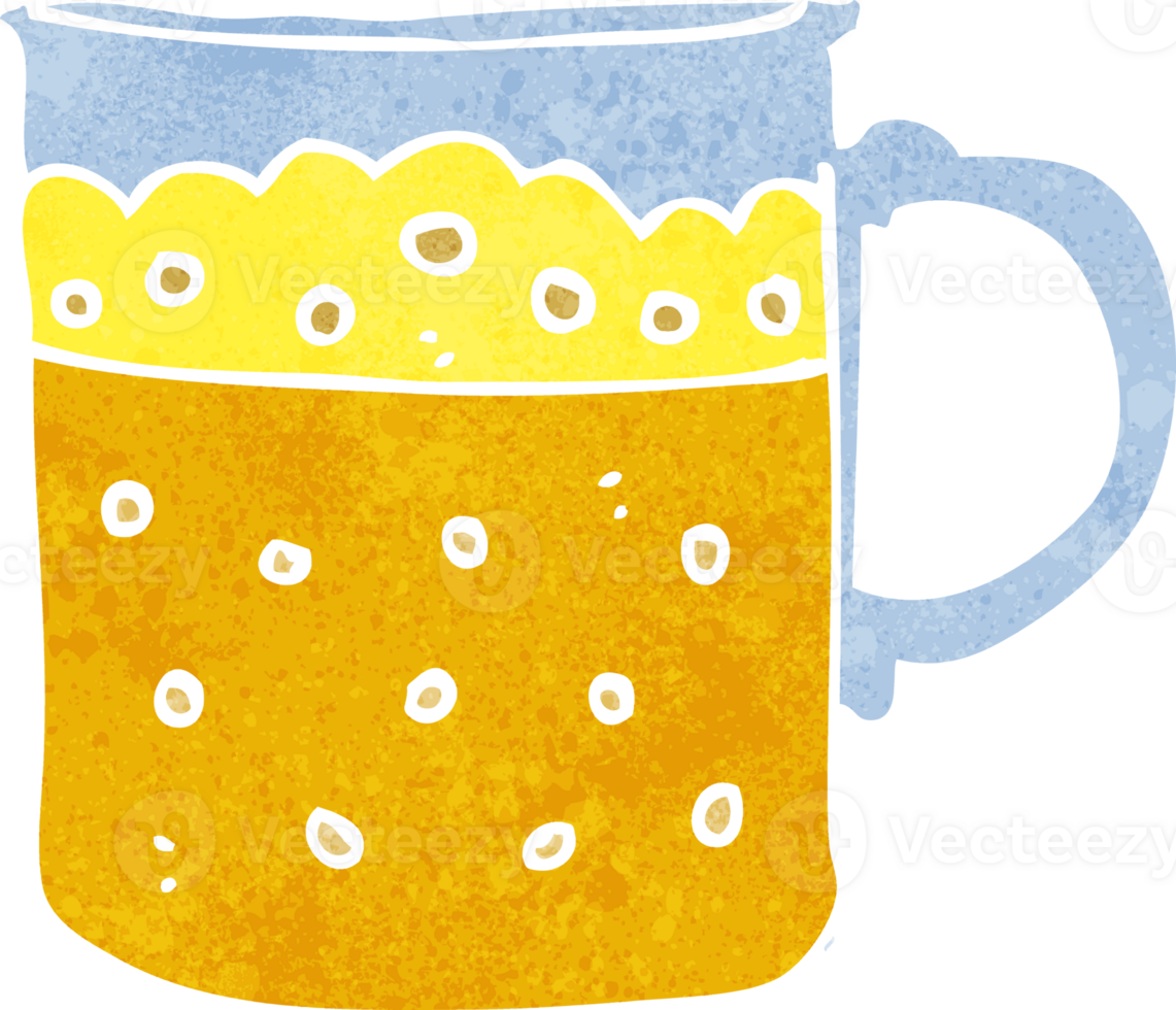 cartoon mug of beer png