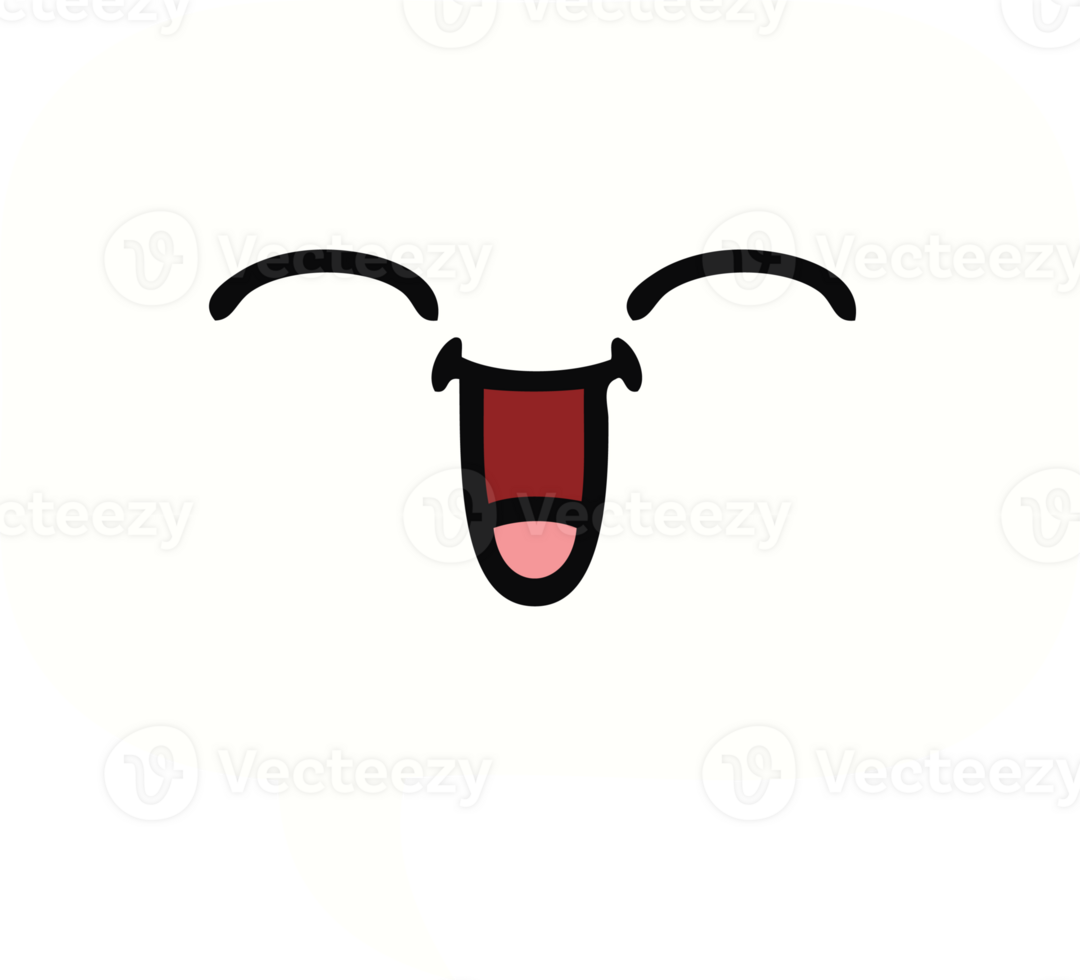flat color retro cartoon of a speech bubble png