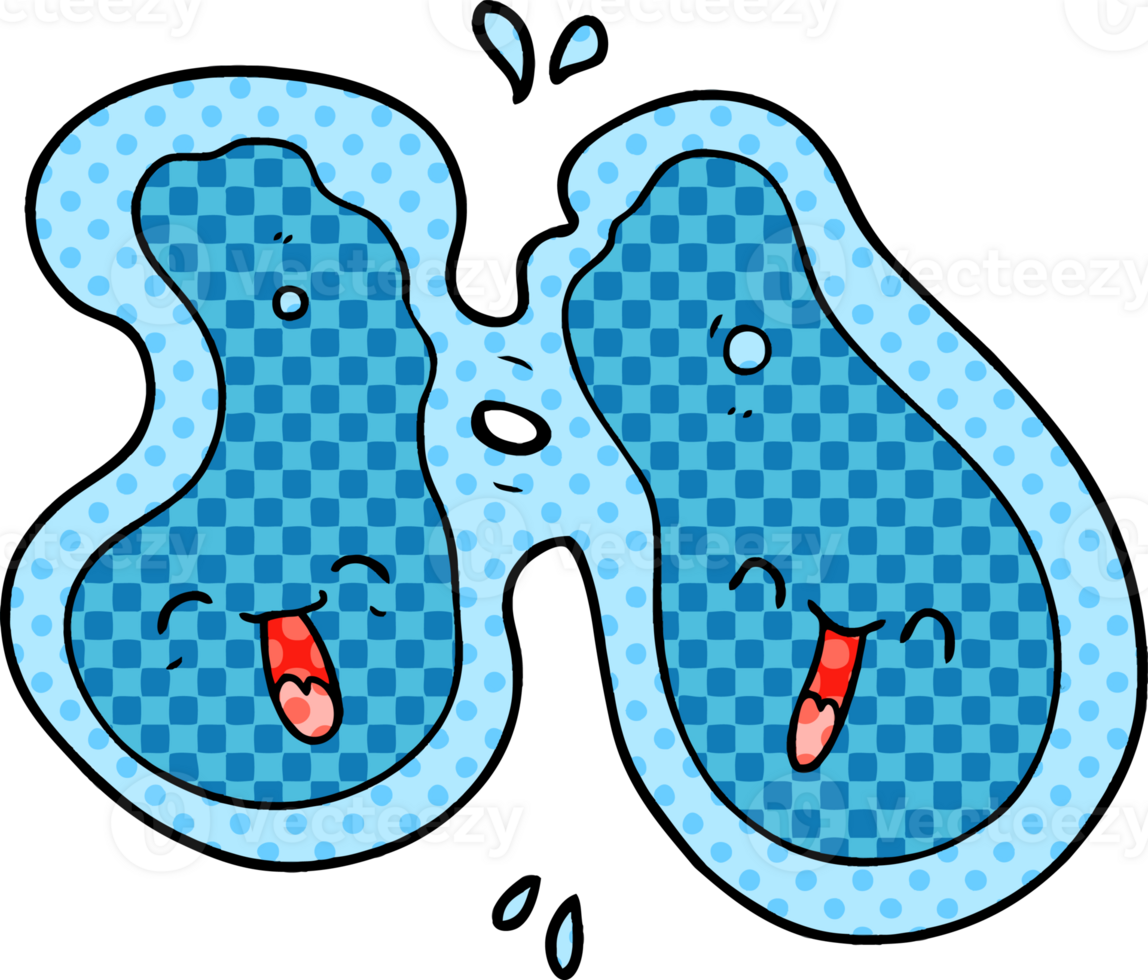 cartoon cell dividing png