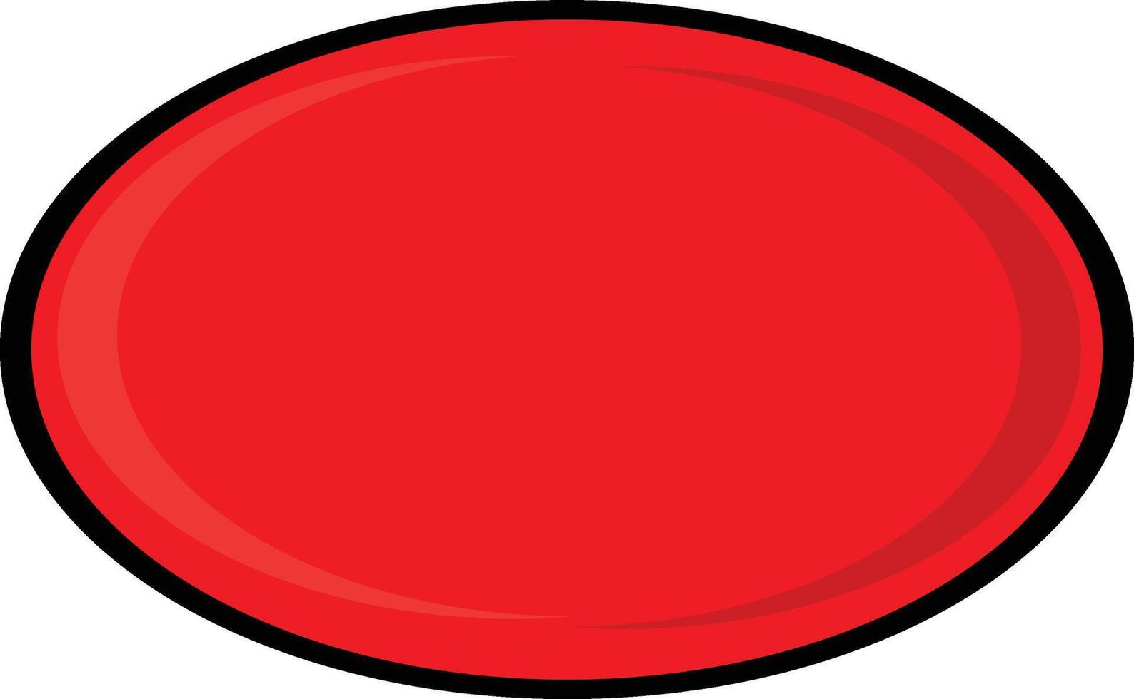 Red Color Discount Template vector