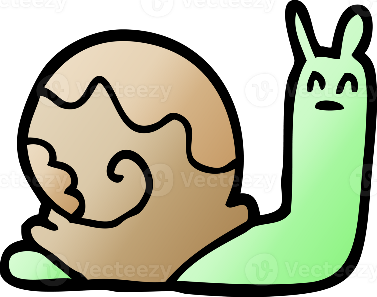 cartoon doodle snail png