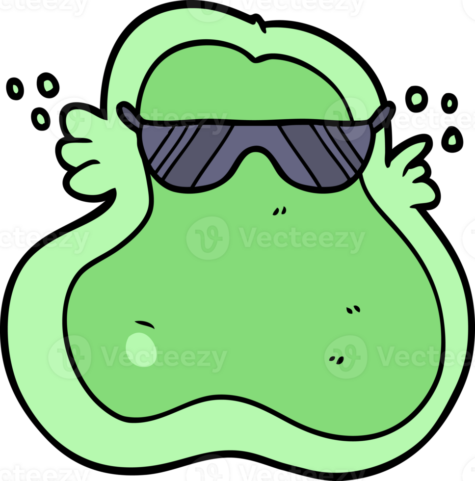 cool cartoon amoeba png