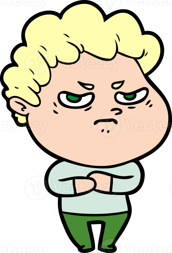 cartoon angry man png
