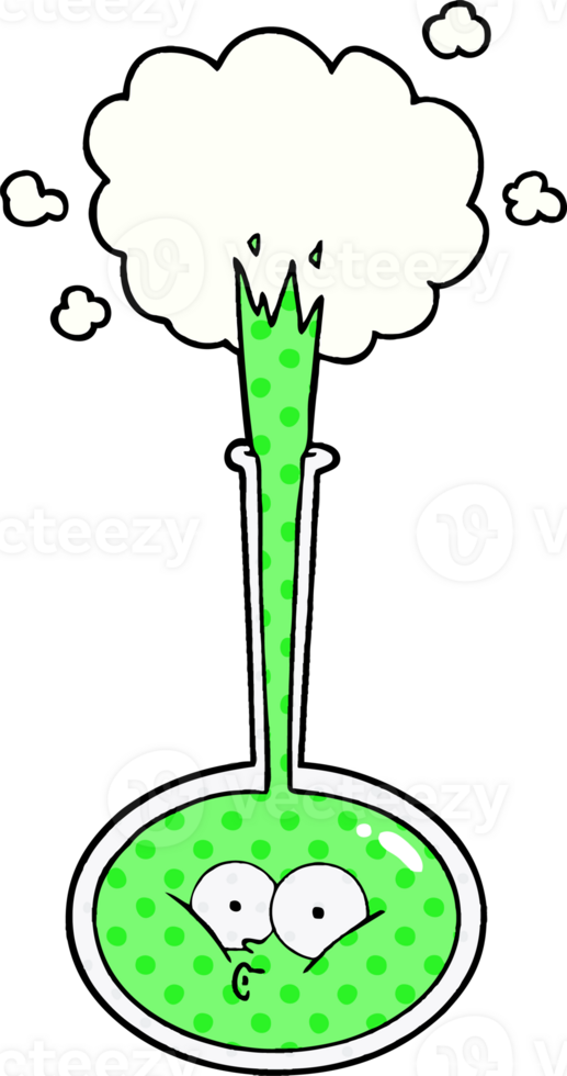 cartoon science experiment png