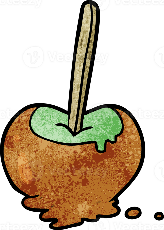 cartoon toffee apple png