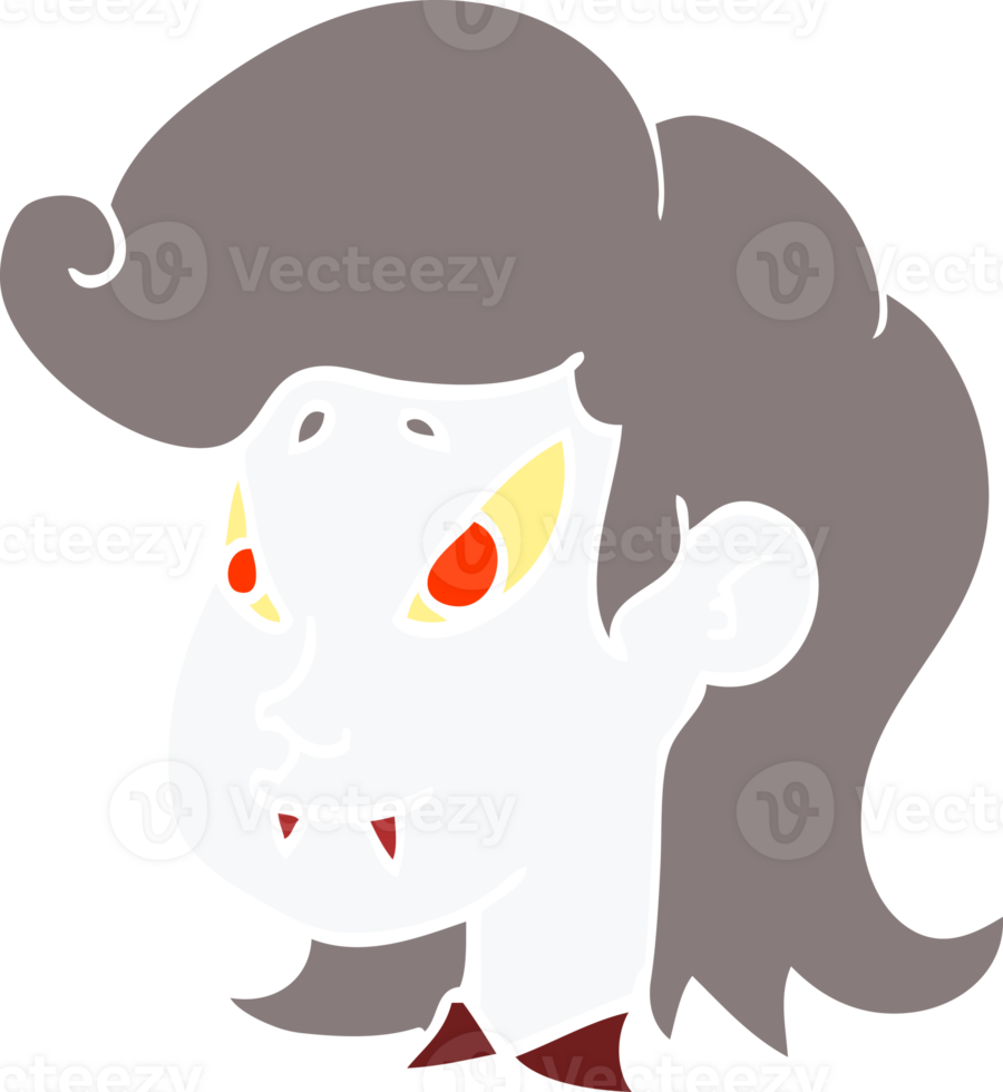 cartoon doodle vampire png