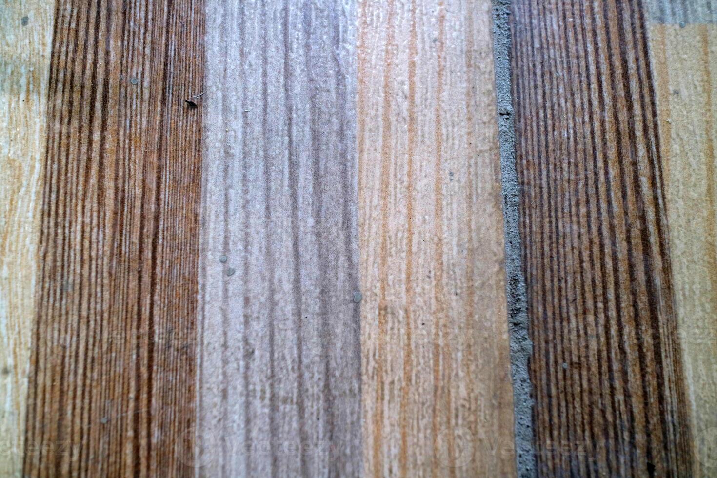 The outdoor ceramics are box shaped with a motif resembling the texture of wood photo