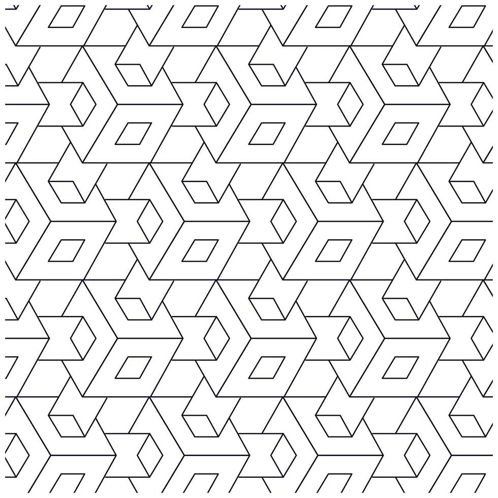 flat design complex arabesque pattern, Colorful pattern design vector