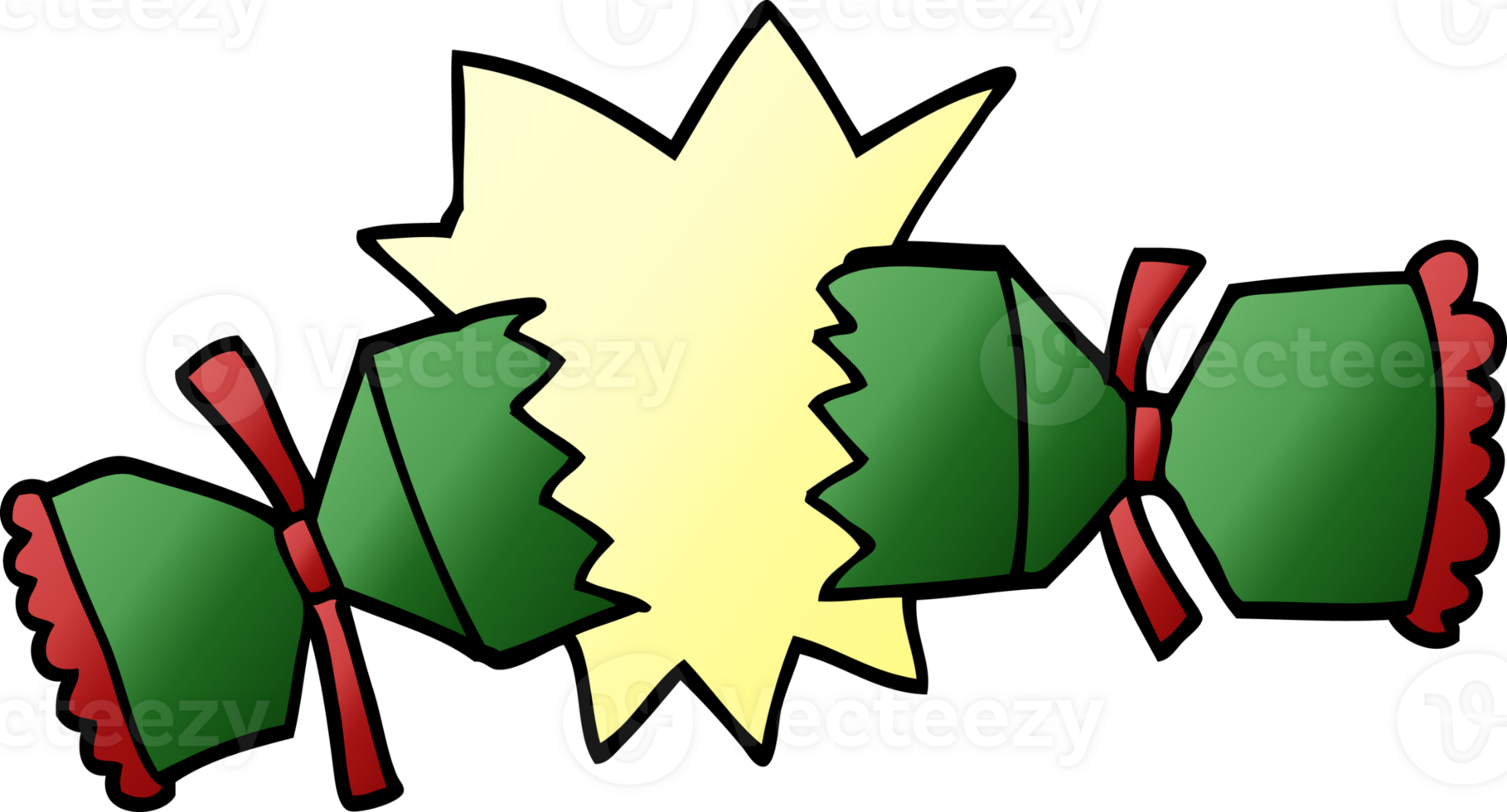 cartoon doodle exploding cracker png