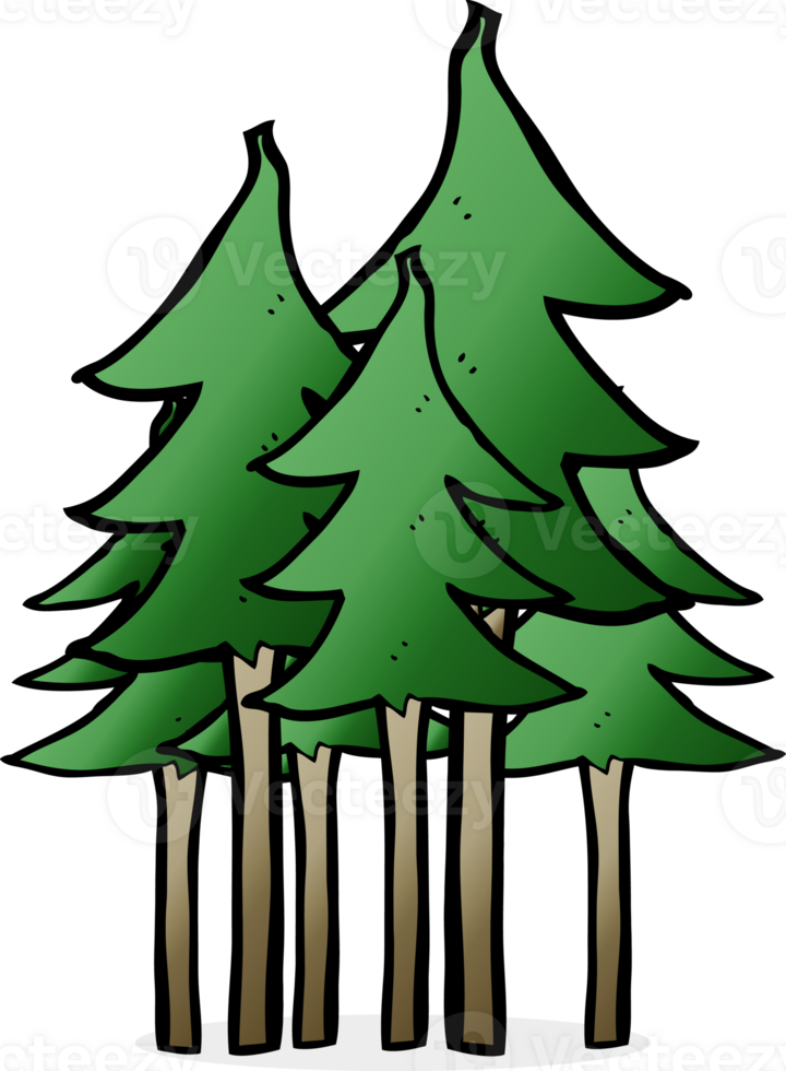 cartoon tree symbol png