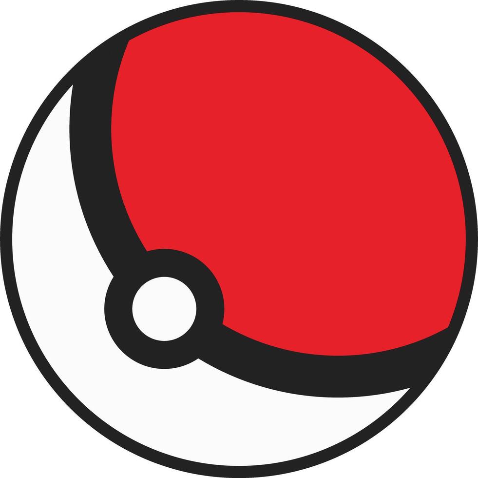 this is a ball for catching animals vector