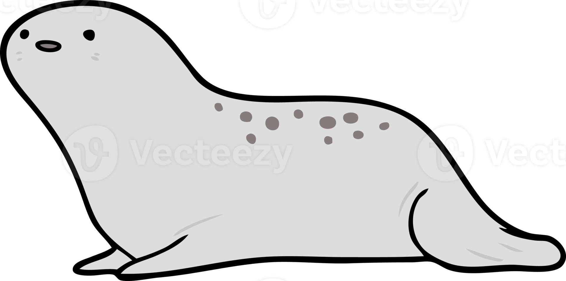 cute cartoon seal png