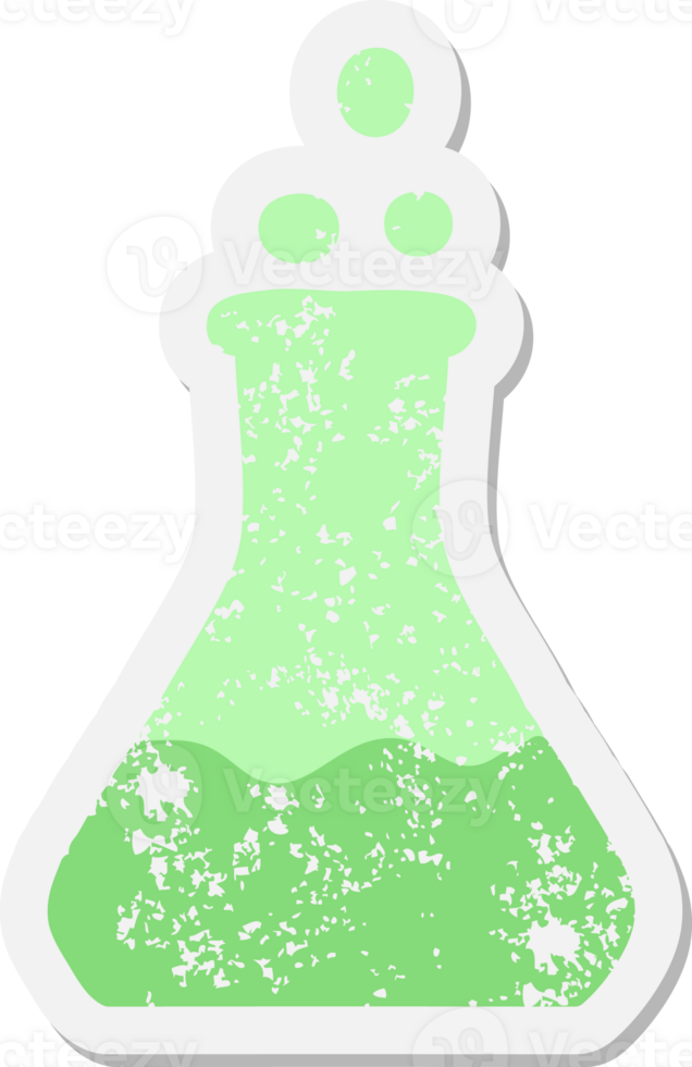 bubbling chemical potion grunge sticker png