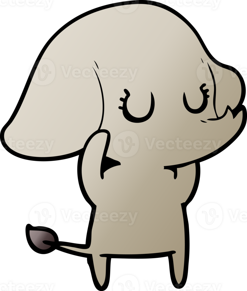 cute cartoon elephant png